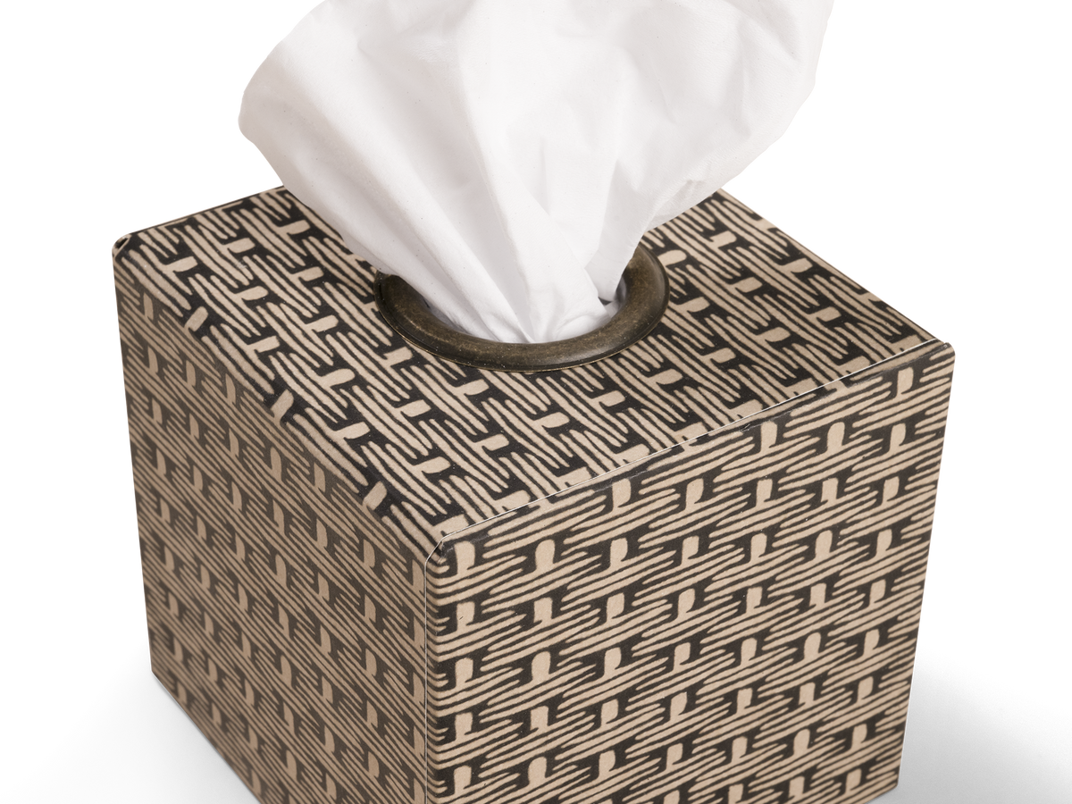 Antoinette Poisson Tissue Box Osier