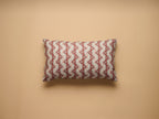 Fleurons D'Helene La Folie Small Oblong Cushion, Bleu Prune