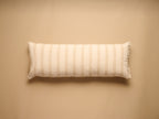 Namay Samay Escaut/Escaut Stripe Lumbar Cushion, Khaki