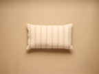 Namay Samay Escaut/Escaut Stripe Small Oblong Cushion, Khaki