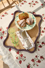 Isla Wavy Tray Byzantium