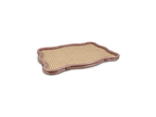 Isla Wavy Tray Wild Rose