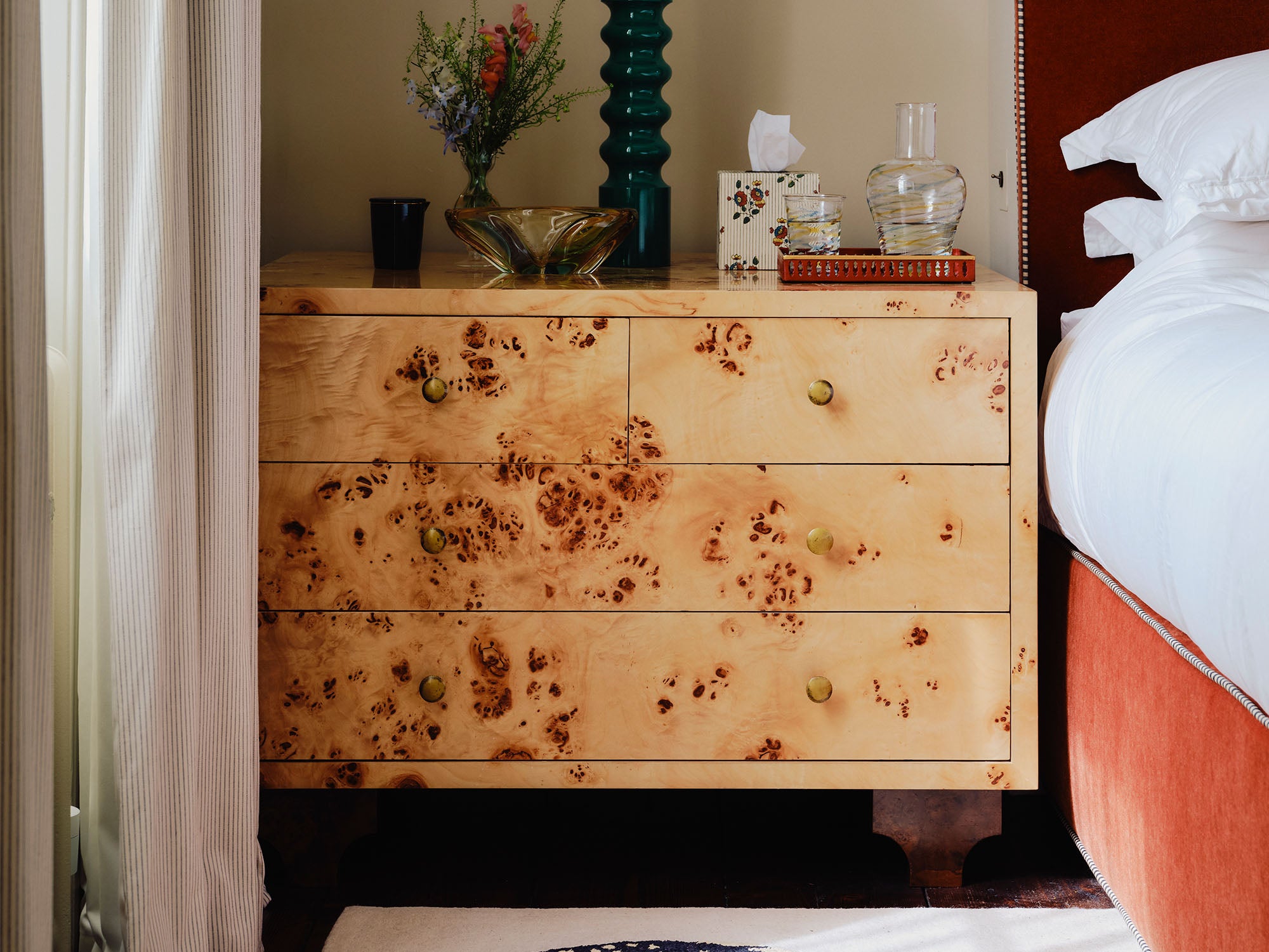 Antoinette Poisson Tissue Box Joli Bois