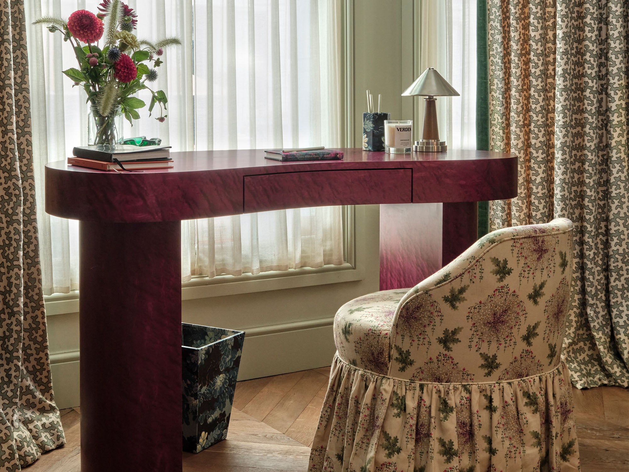 Antoinette Poisson Waste Bin Joli Bois