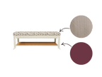 Avalon Bench Rosewood