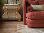 Bargello Rug Neutral