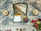 Tiger Small Mirror, Birds Eye Maple, Juniper