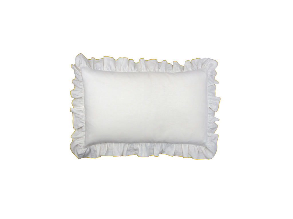 Ruffle Super King Pillow Slip