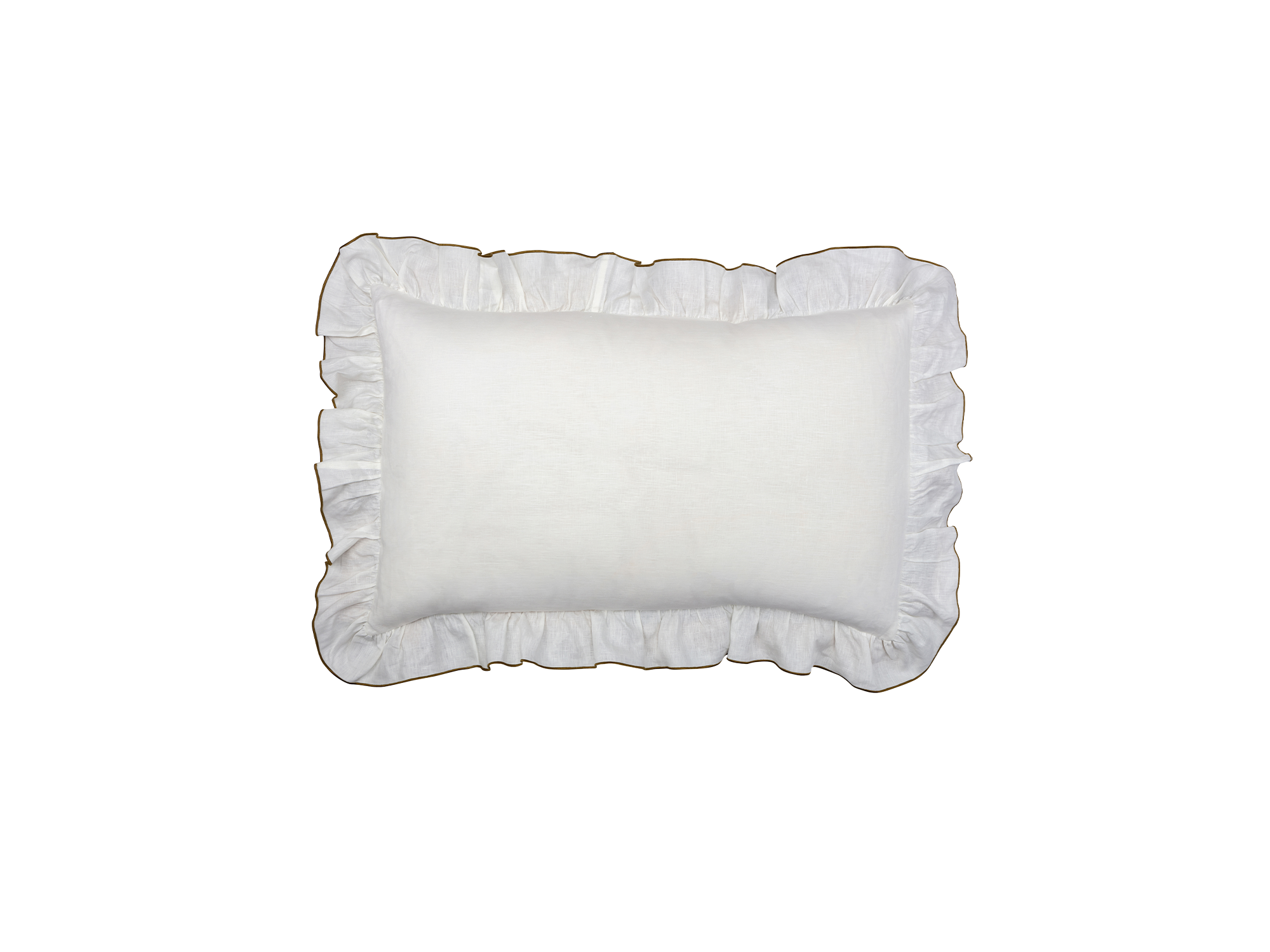 Ruffle Super King Pillow Slip