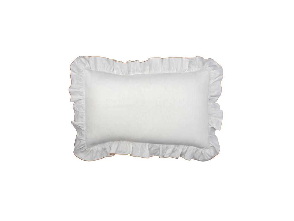 Ruffle Super King Pillow Slip