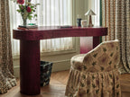 Holden Desk Birdseye Maple Garnet