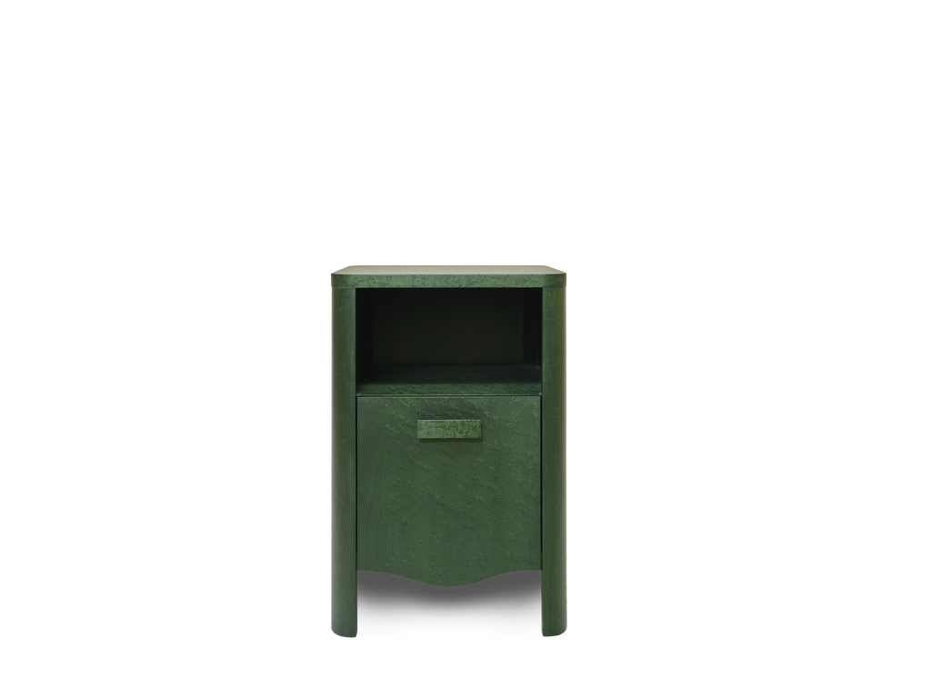 Holden Small Bedside Birdseye Maple Juniper