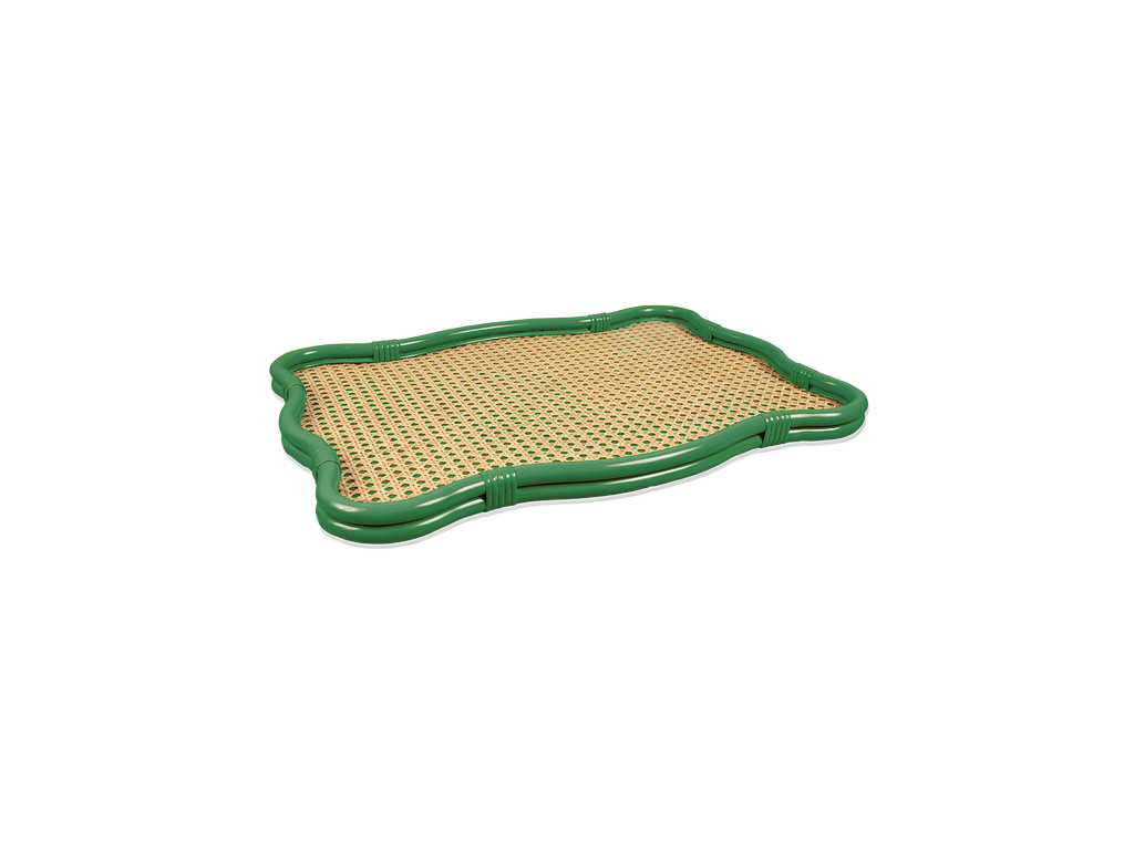 Isla Wavy Tray Forest