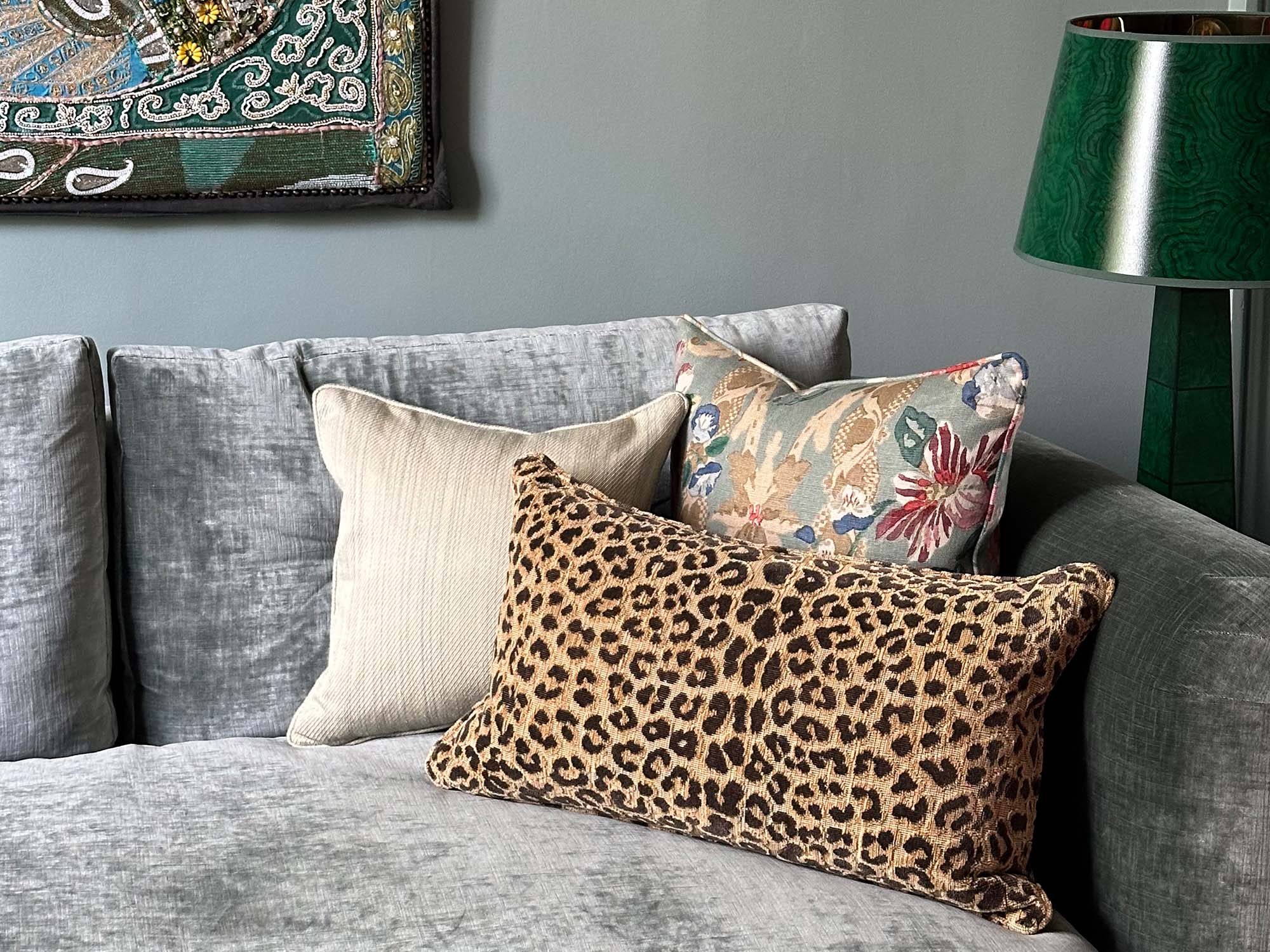 Leopard Small Oblong Cushion