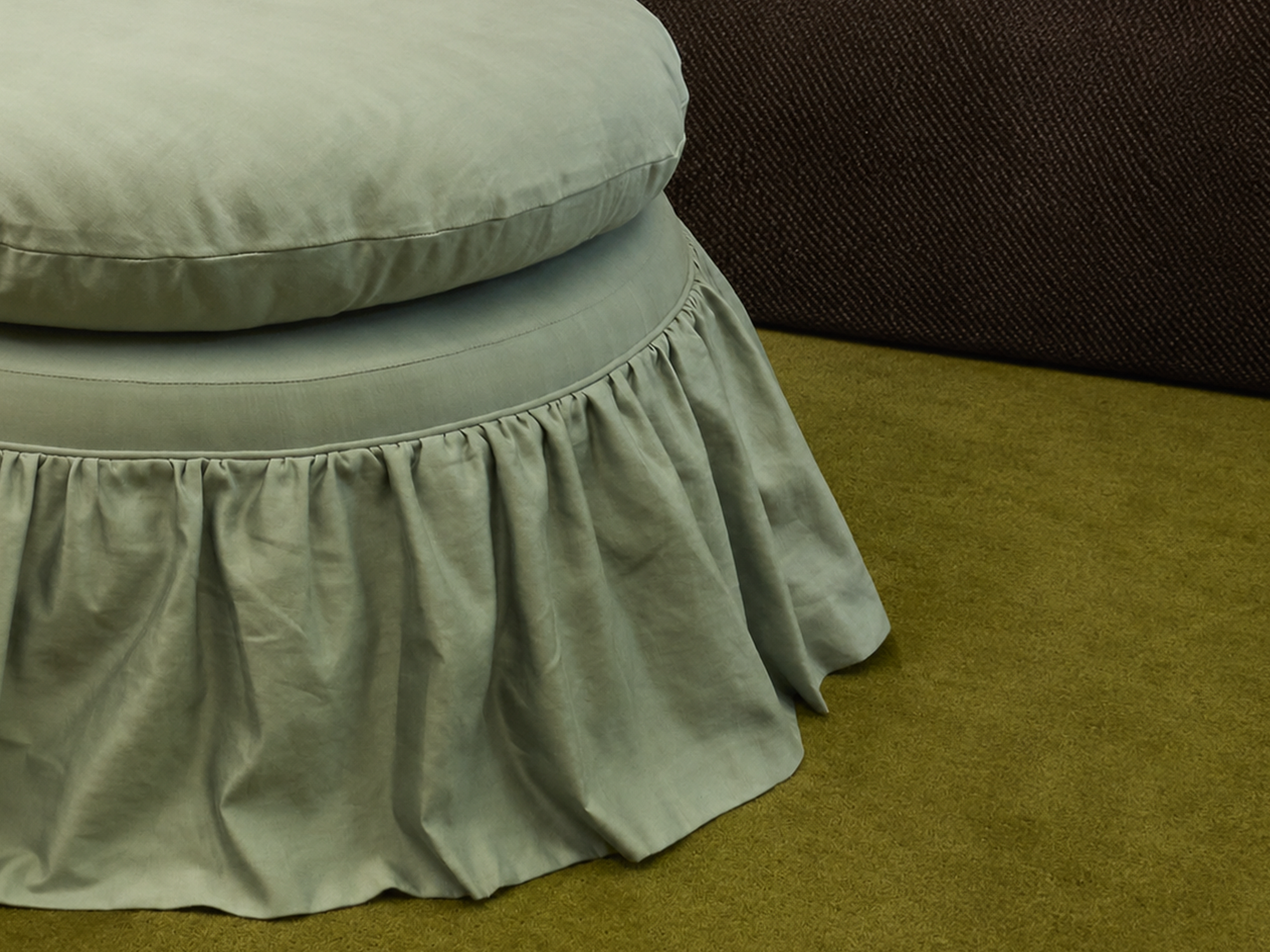 Penelope Round Ottoman