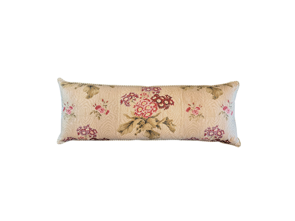 Polyanthus Lumbar Cushion Celadon