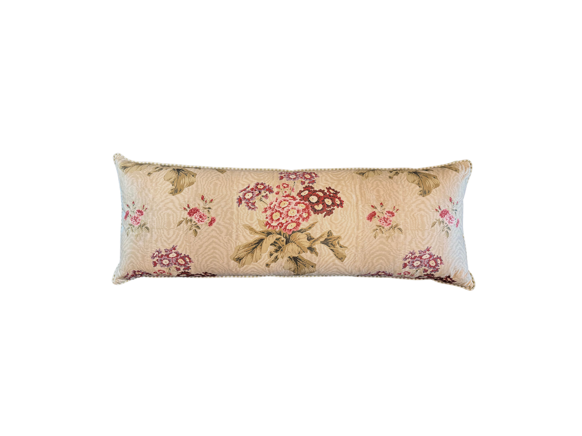 Polyanthus Lumbar Cushion Celadon