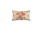Polyanthus Small Oblong Cushion Coffee