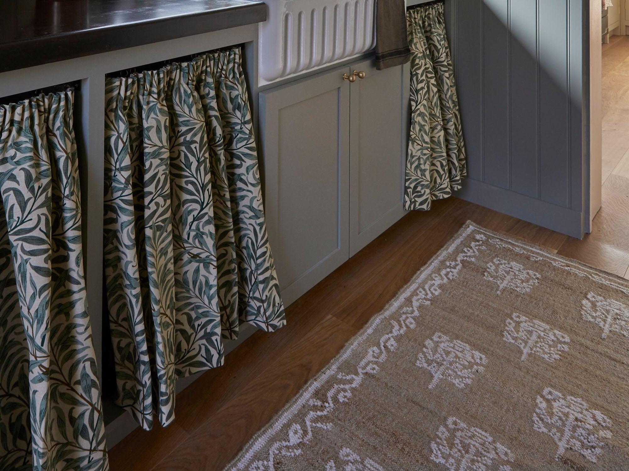 Poppies Rug Natural & White