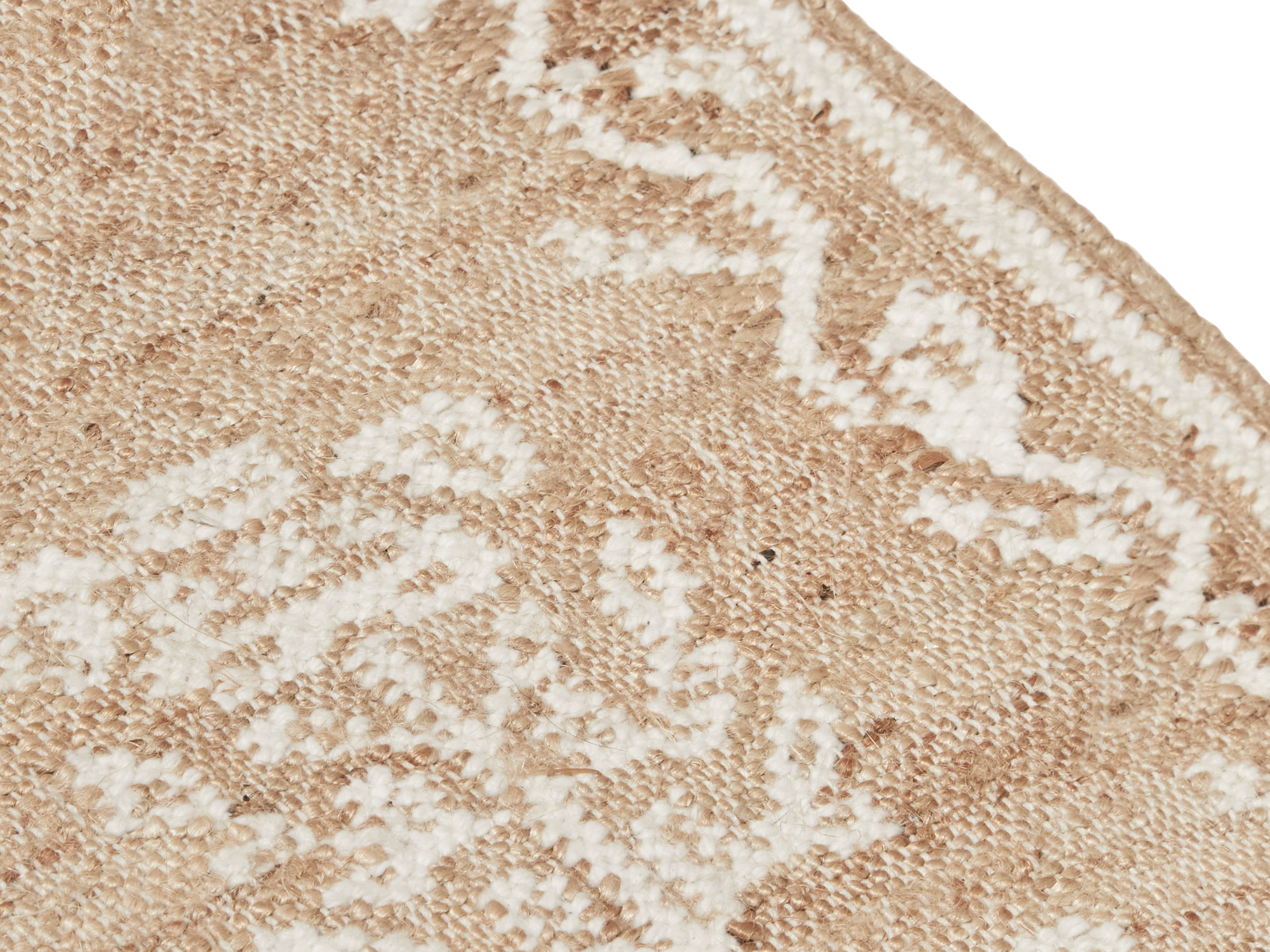 Poppies Rug Natural & White