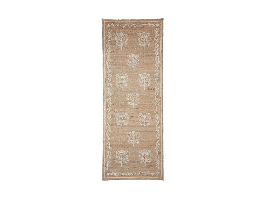Poppies Rug Natural & White