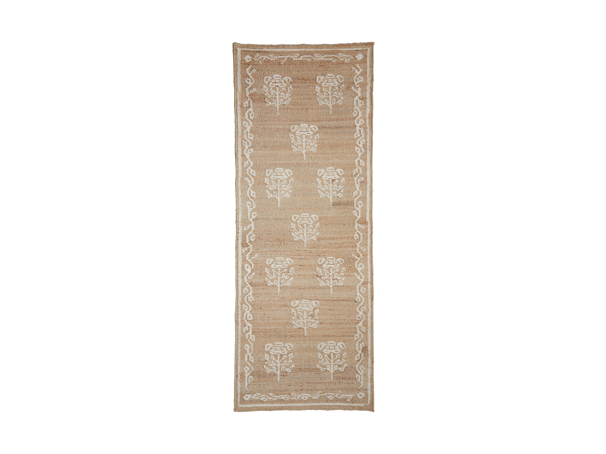 Poppies Rug Natural & White