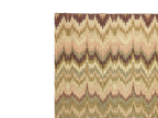 Bargello Rug Green
