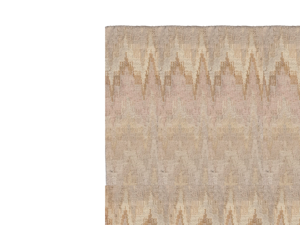 Bargello Rug Neutral