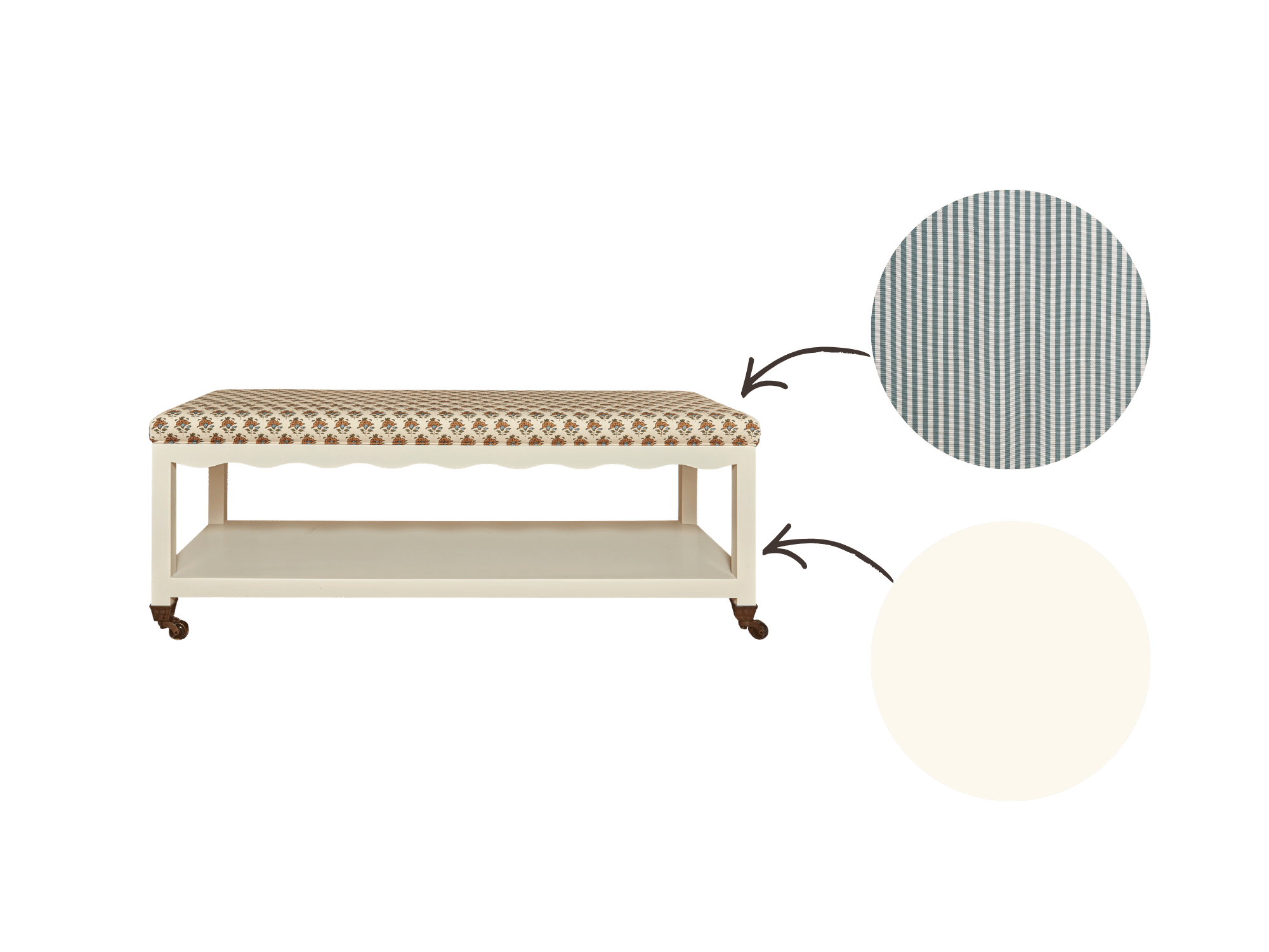 Second Wave Bench Hemp