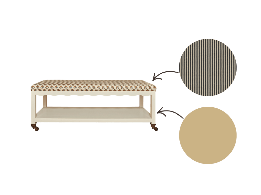 Second Wave Bench Jute