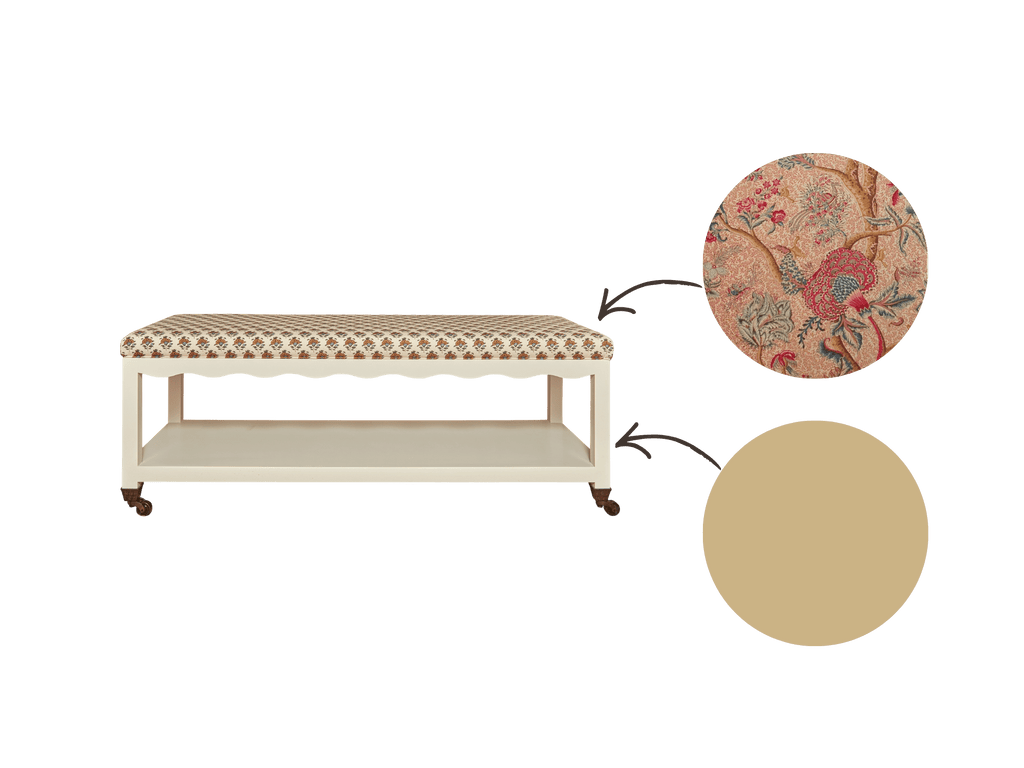 Second Wave Bench Jute