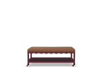 Second Wave Bench Rosewood