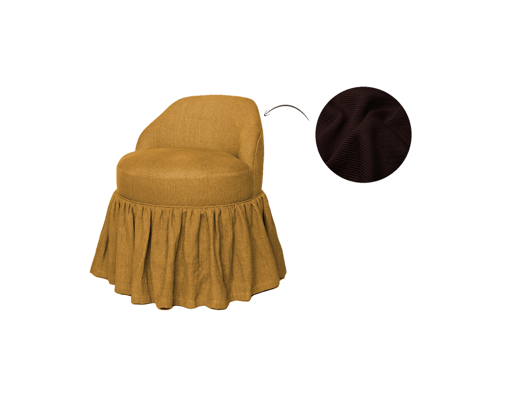 Seven Chair, Skirted