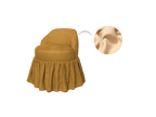 Seven Chair, Skirted