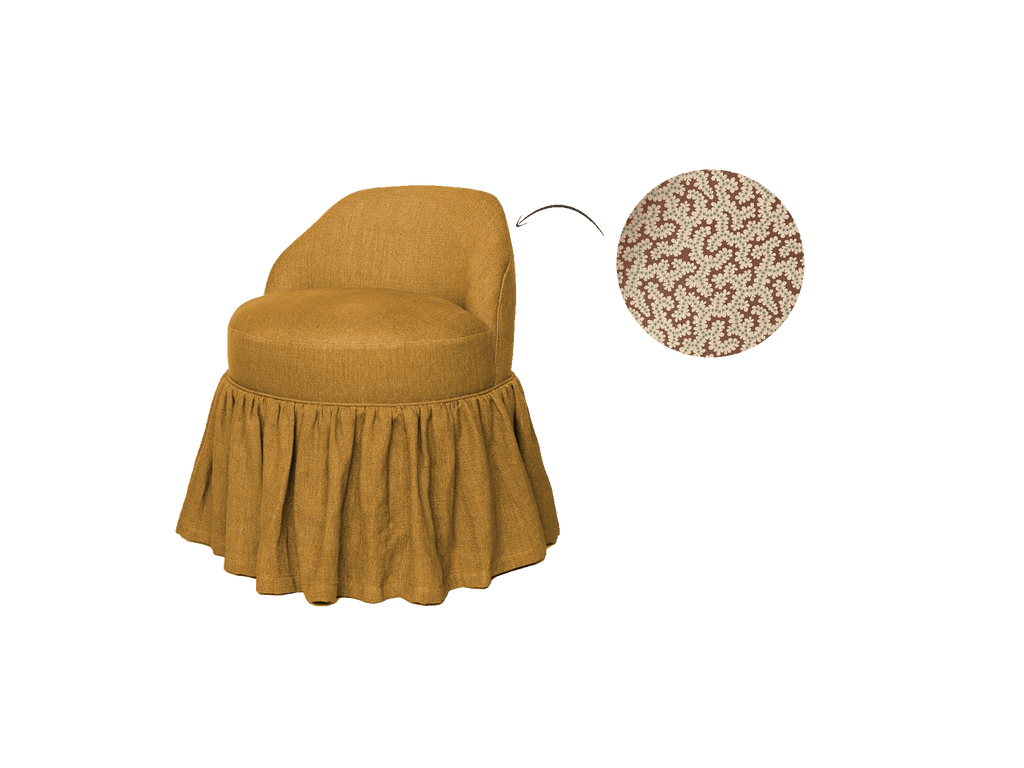 Seven Chair, Skirted
