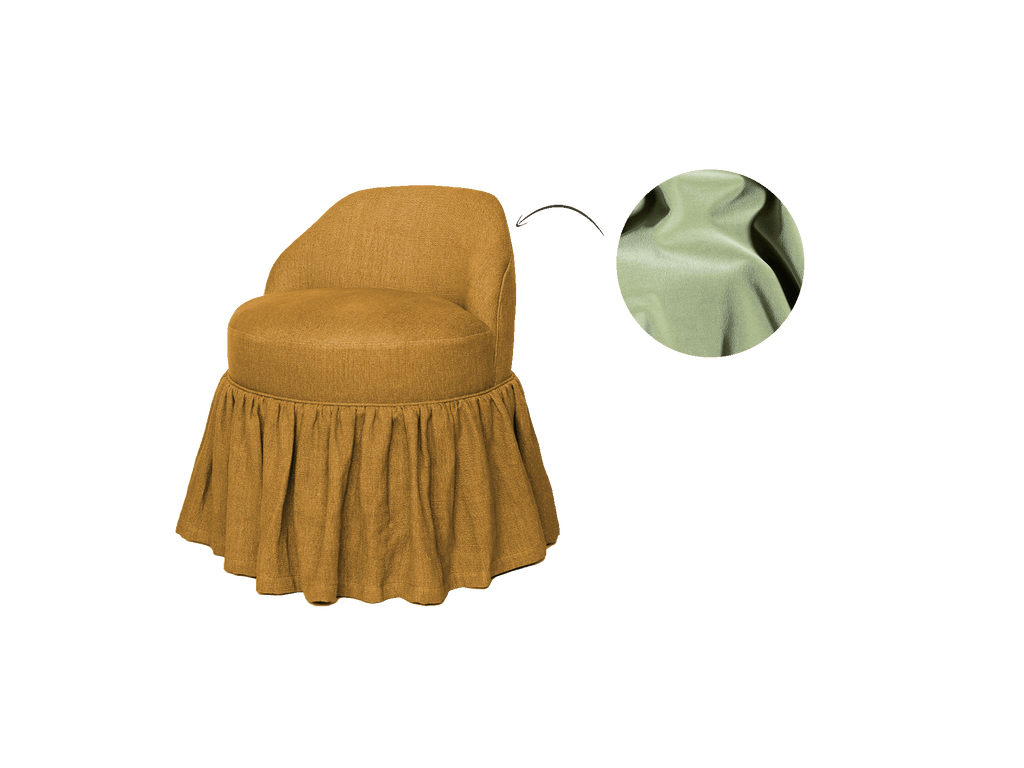 Seven Chair, Skirted