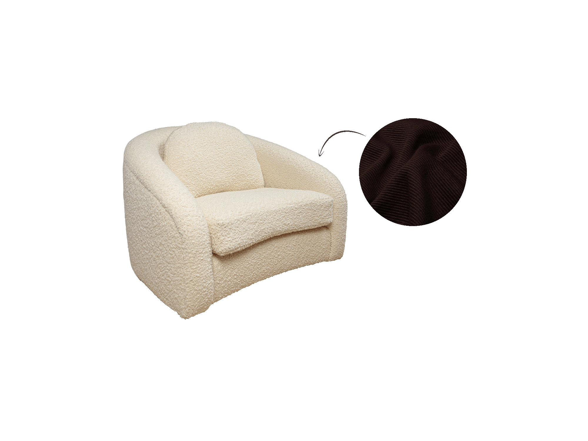 Stella Swivel Armchair