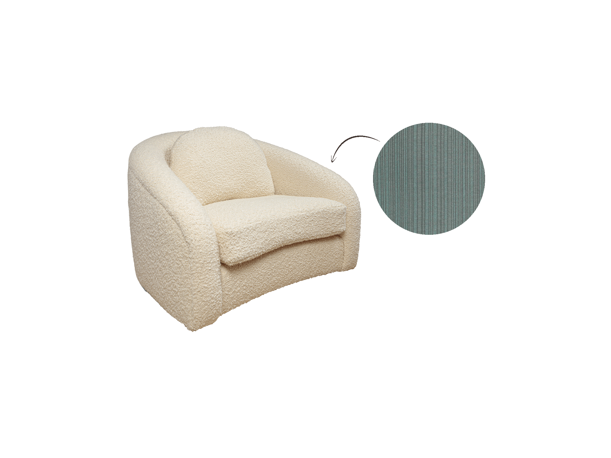 Stella Swivel Armchair
