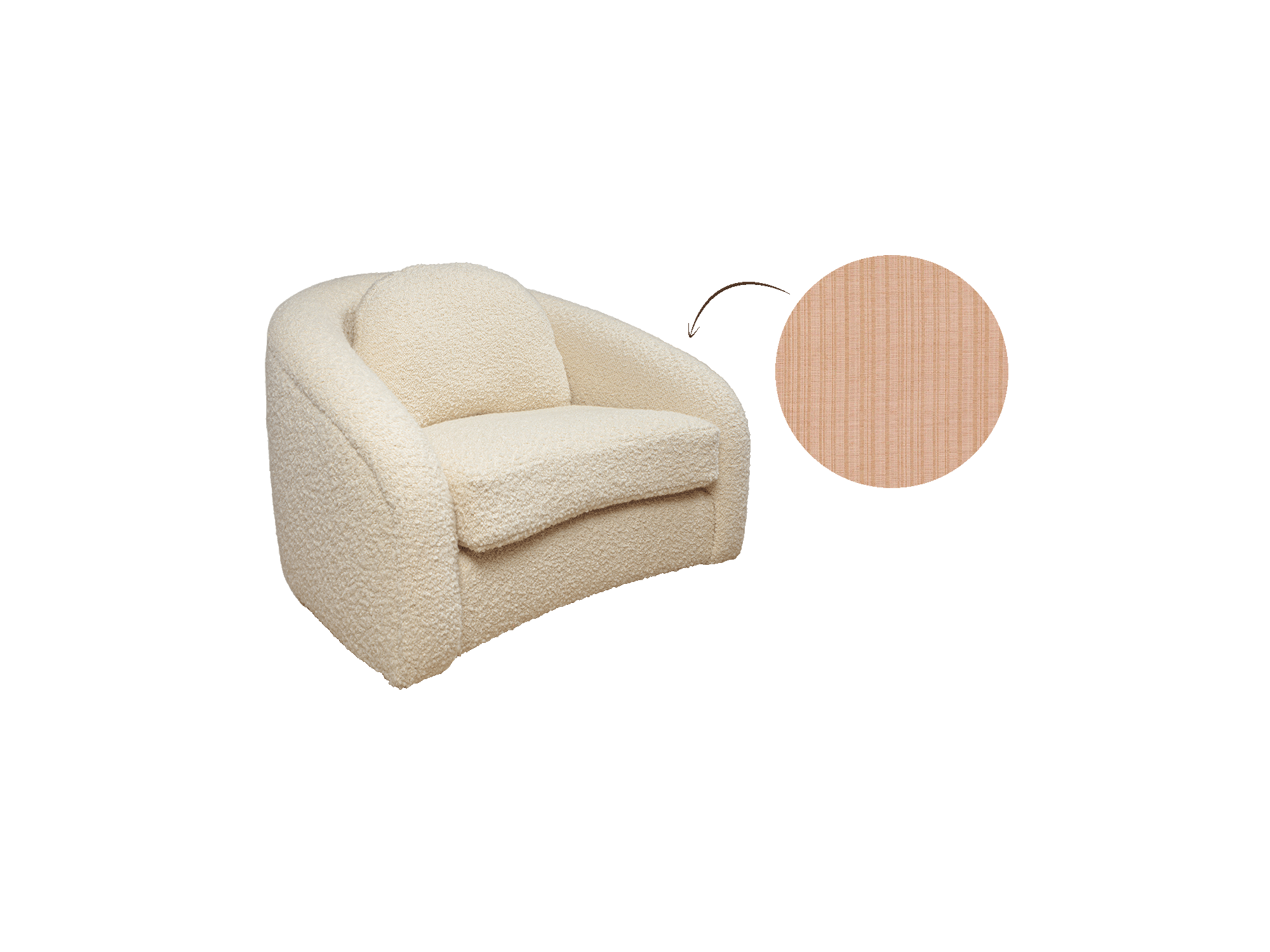 Stella Swivel Armchair