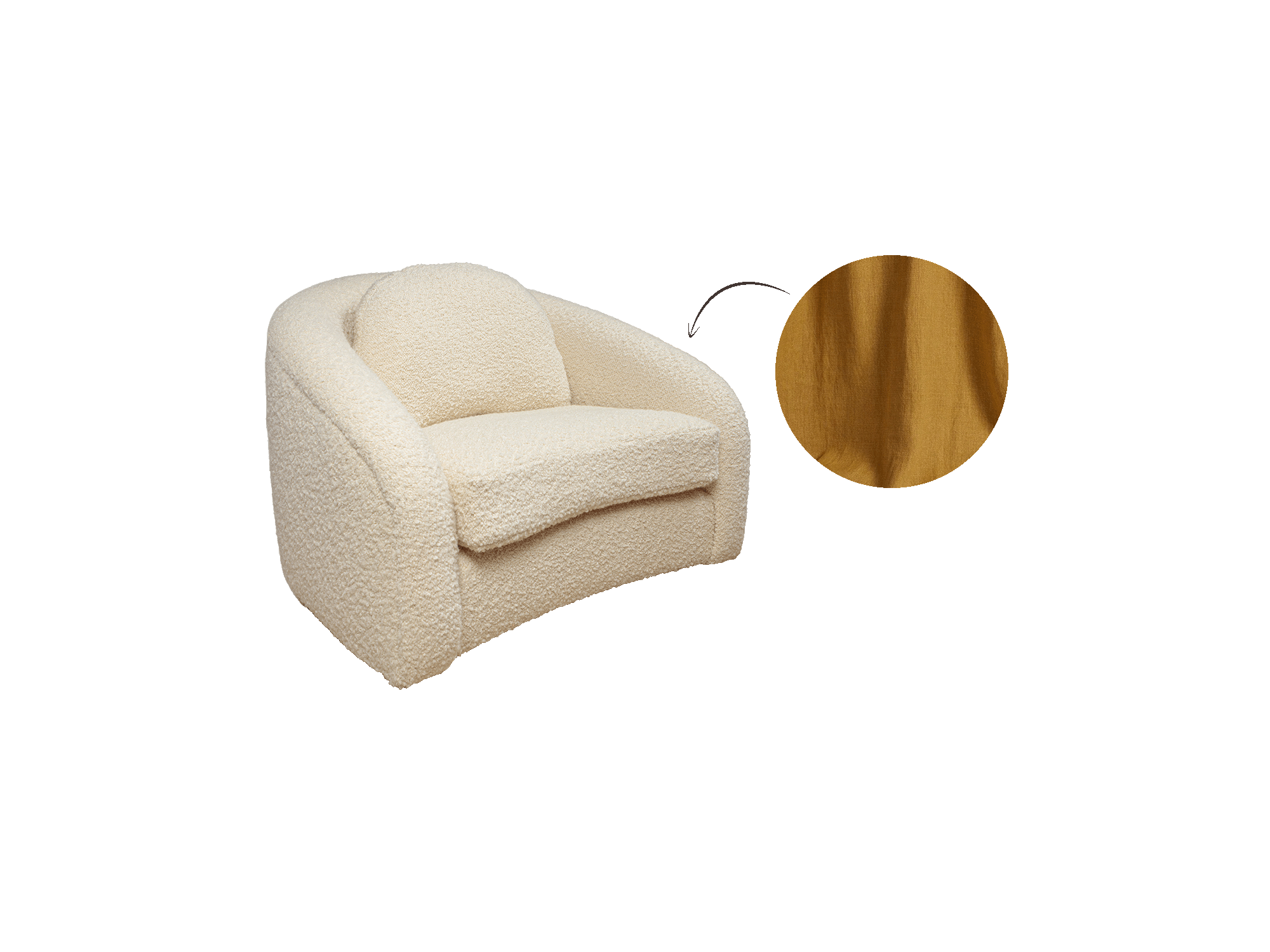 Stella Swivel Armchair