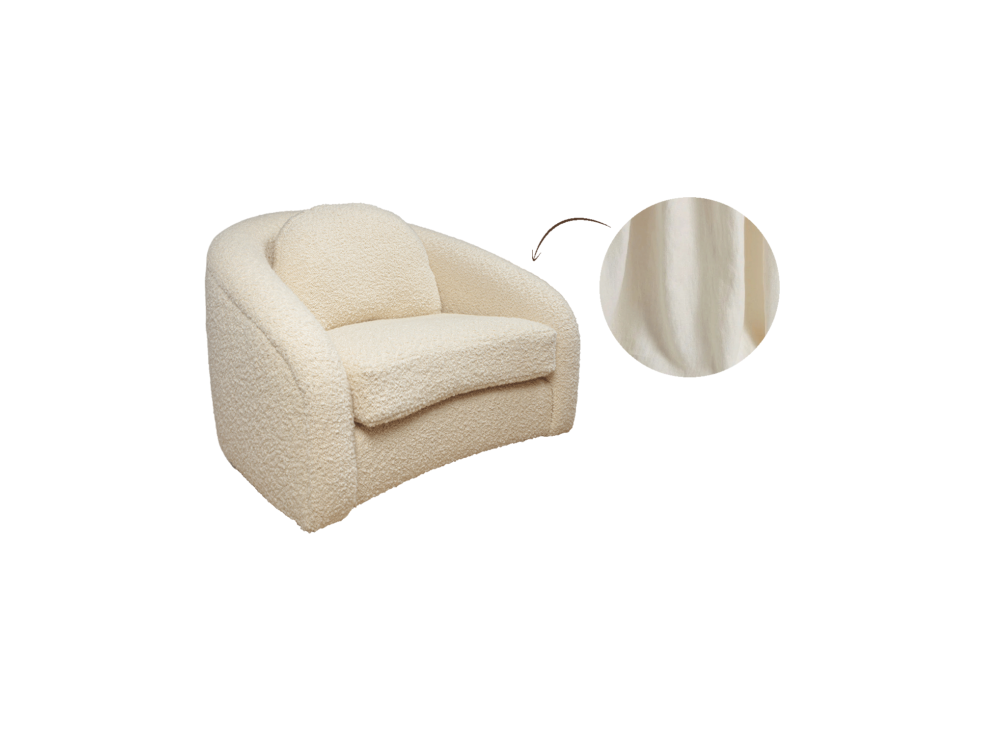 Stella Swivel Armchair