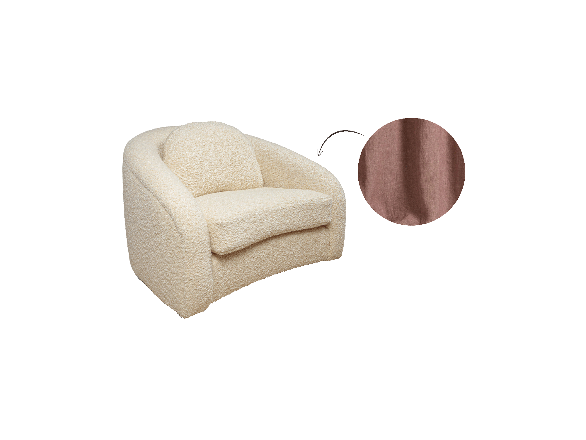Stella Swivel Armchair