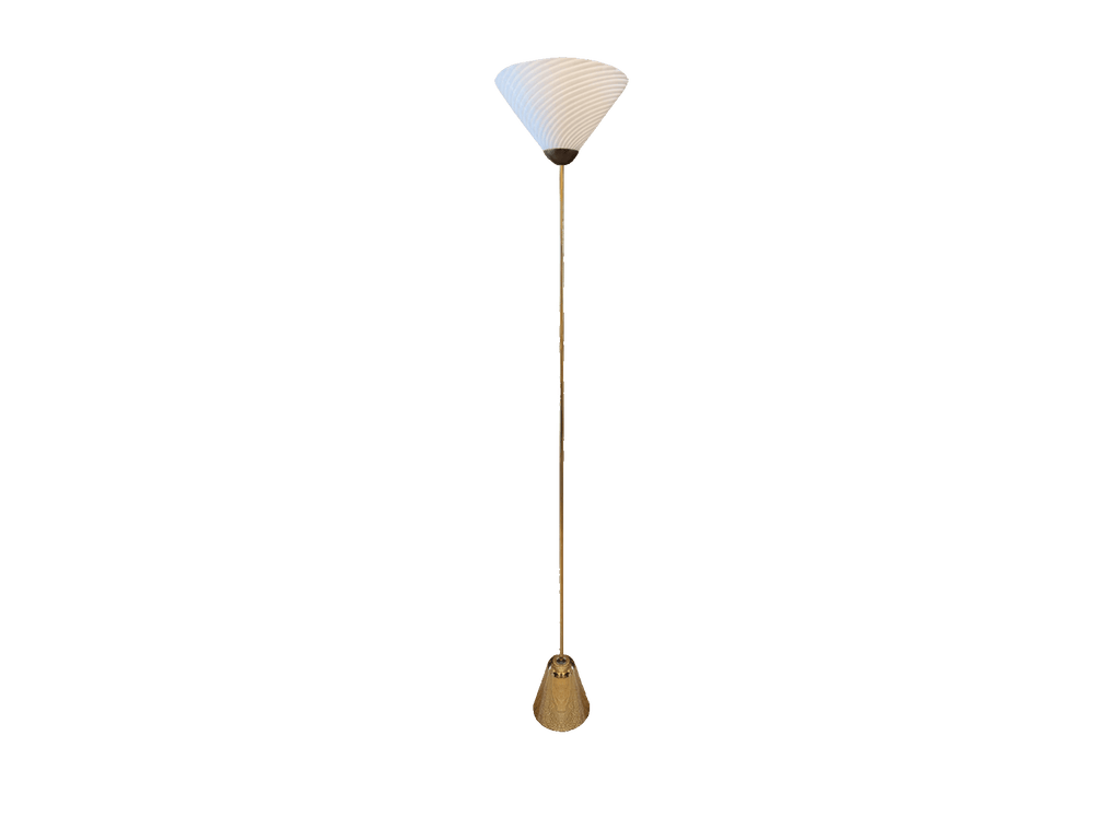 Vintage 1970s Murano Glass Floor Lamp