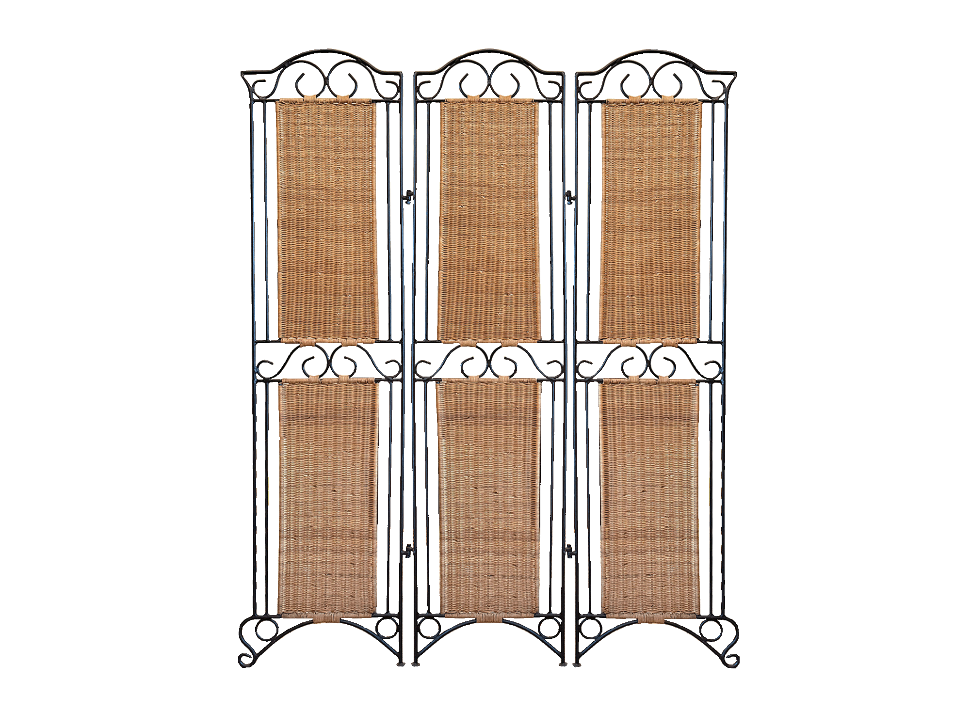 Vintage Wicker Screen